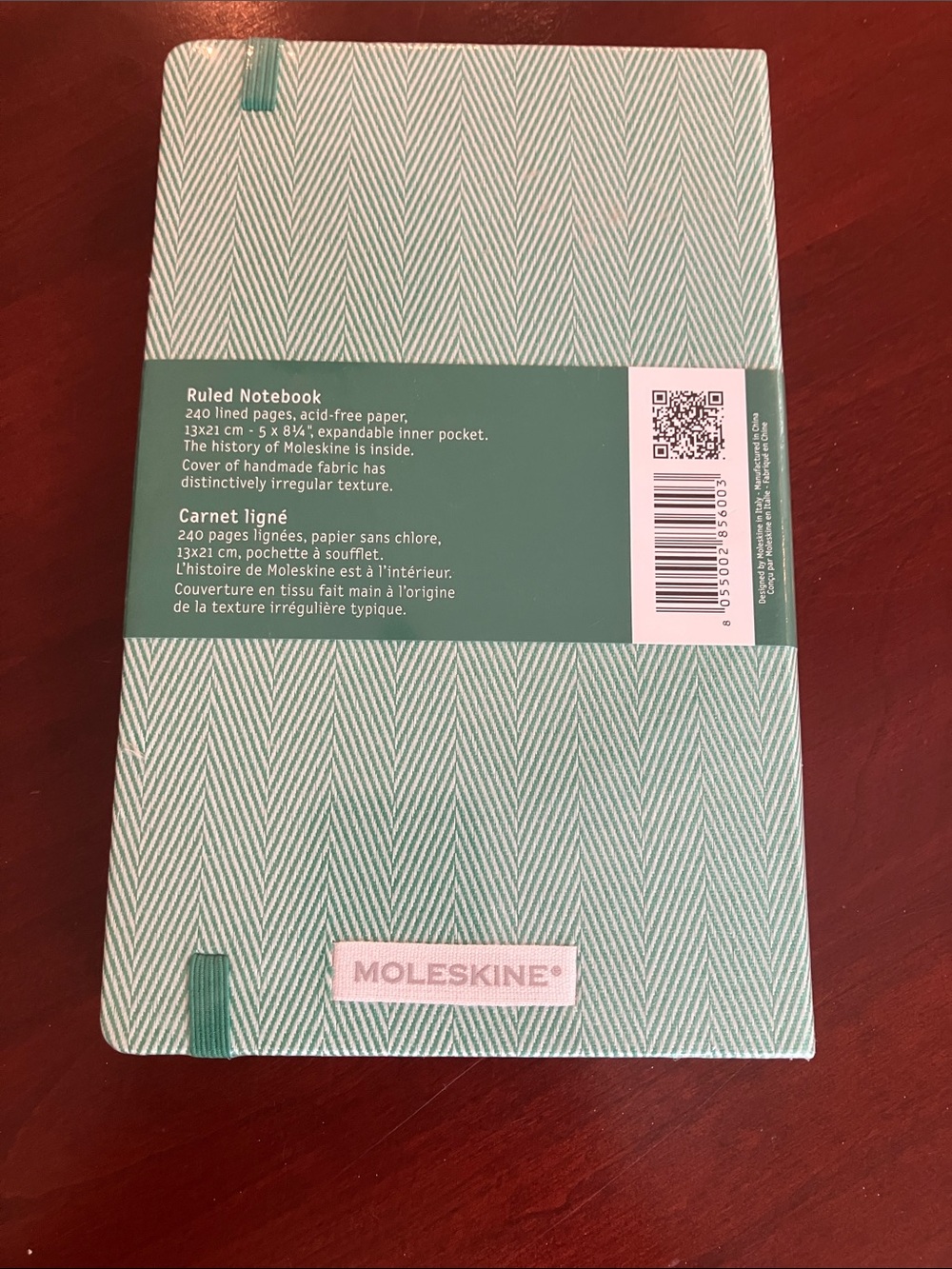 Ruled Moleskin Notebook - Picture 2 of 5